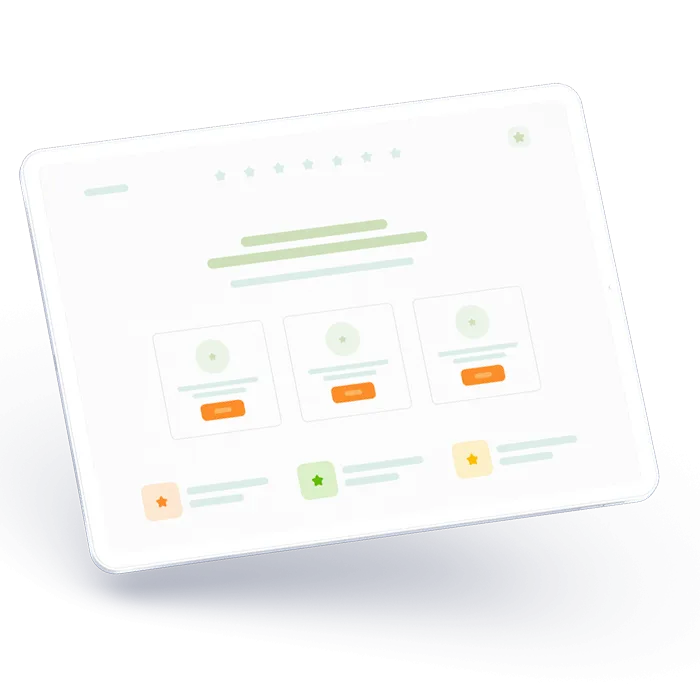 Web dashboard with an illustration and task panels