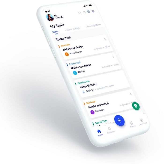 Mobile app interface showing a user profile and delivery details